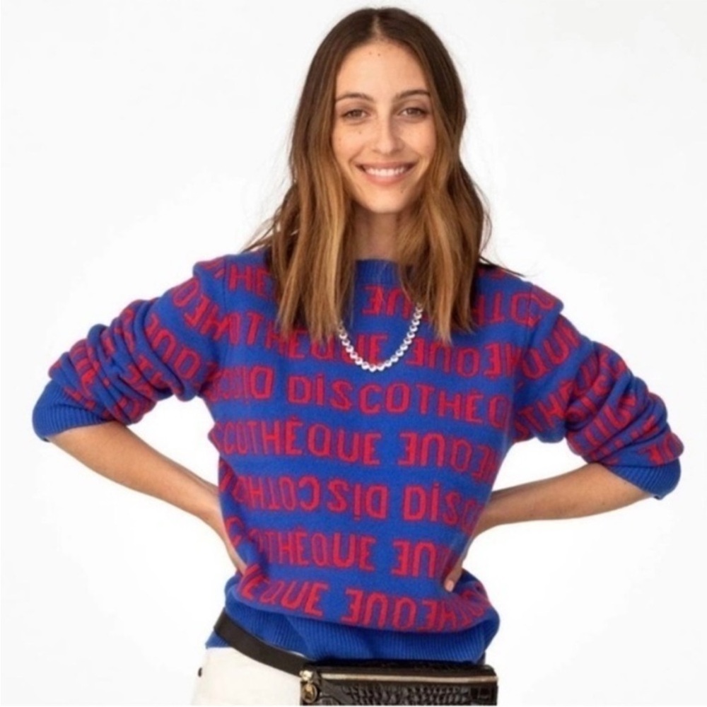 Clare V. Discotheque Wool Sweater
